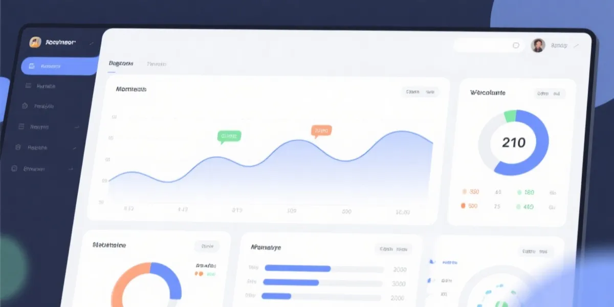 数据面板示意图