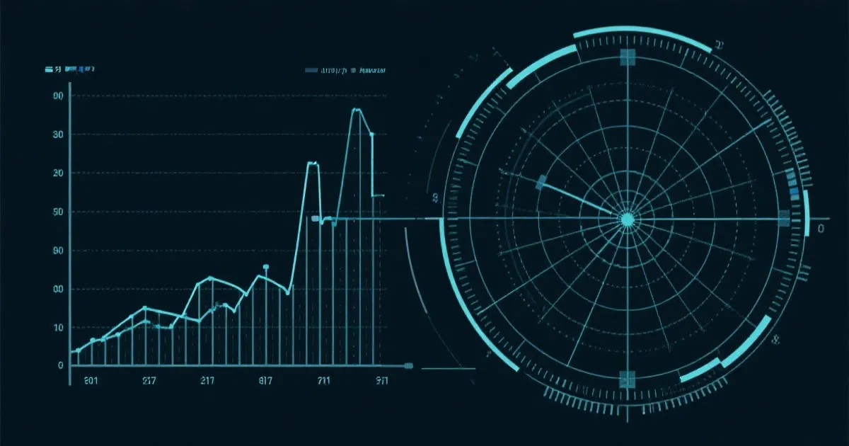 走势与雷达图示意